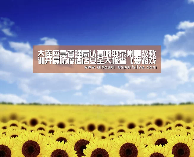 大连应急管理局认真吸取泉州事故教训开展防疫酒店安全大检查【爱游戏电子】(图2) 爱游戏电子